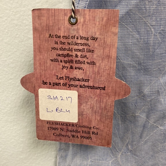 Flyshacker shirt.  Medium.  New with tags. - Picture 7 of 8